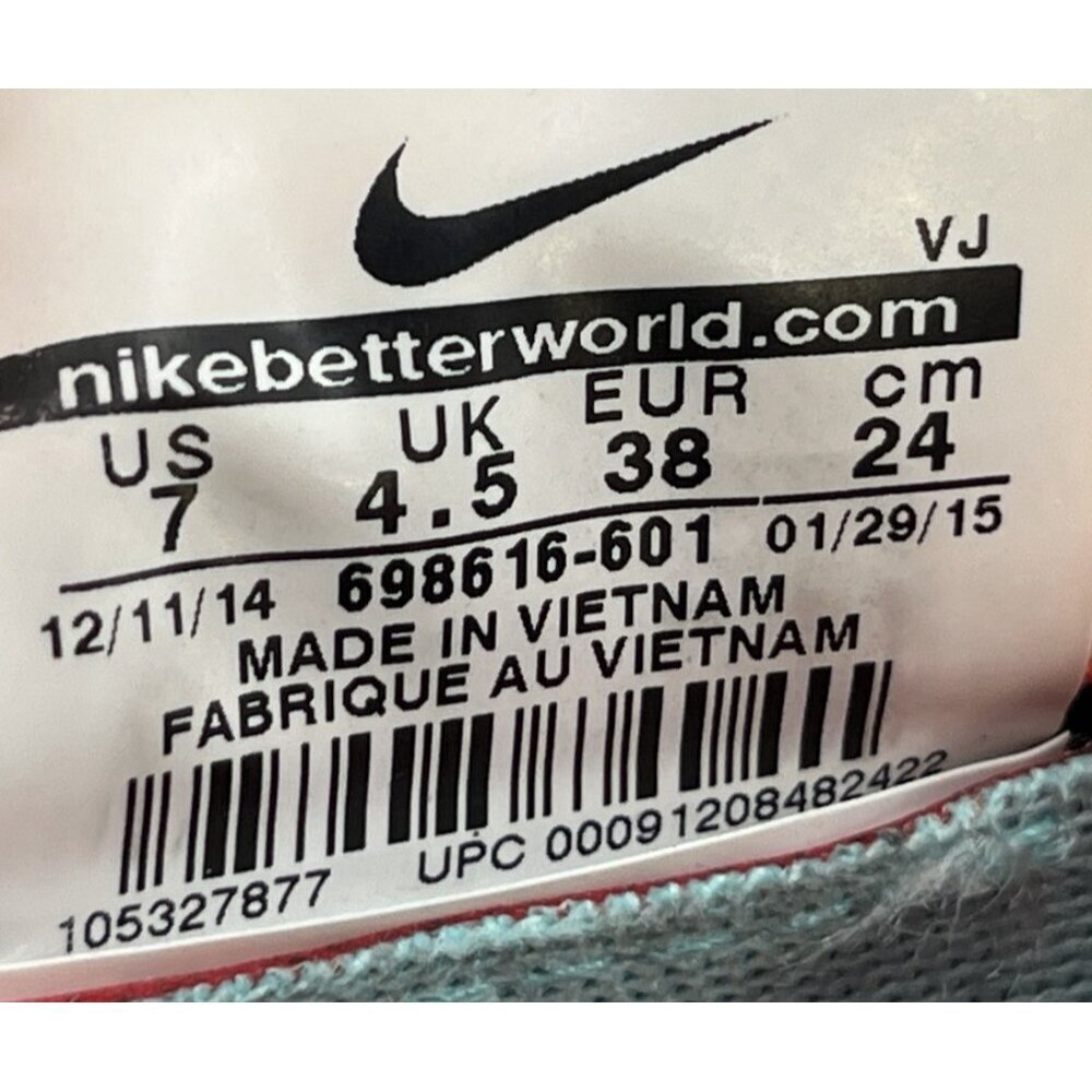 Nike Flyknit Zoom Agility Pink Training Running Shoes 698616-601 Women’s Size 7 - Picture 11 of 11